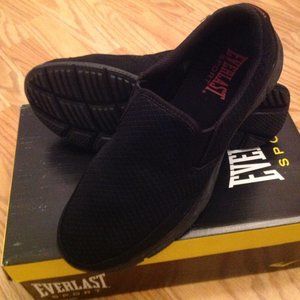 Men's Black Everlast Slip On Lightweight Shoes 9M